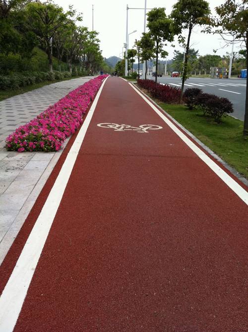 周口核心承接彩色路面、水洗石、树脂胶粘石施工及庭院景观